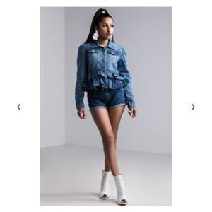 Boom Boom Jeans Womens Denim Jacket Small